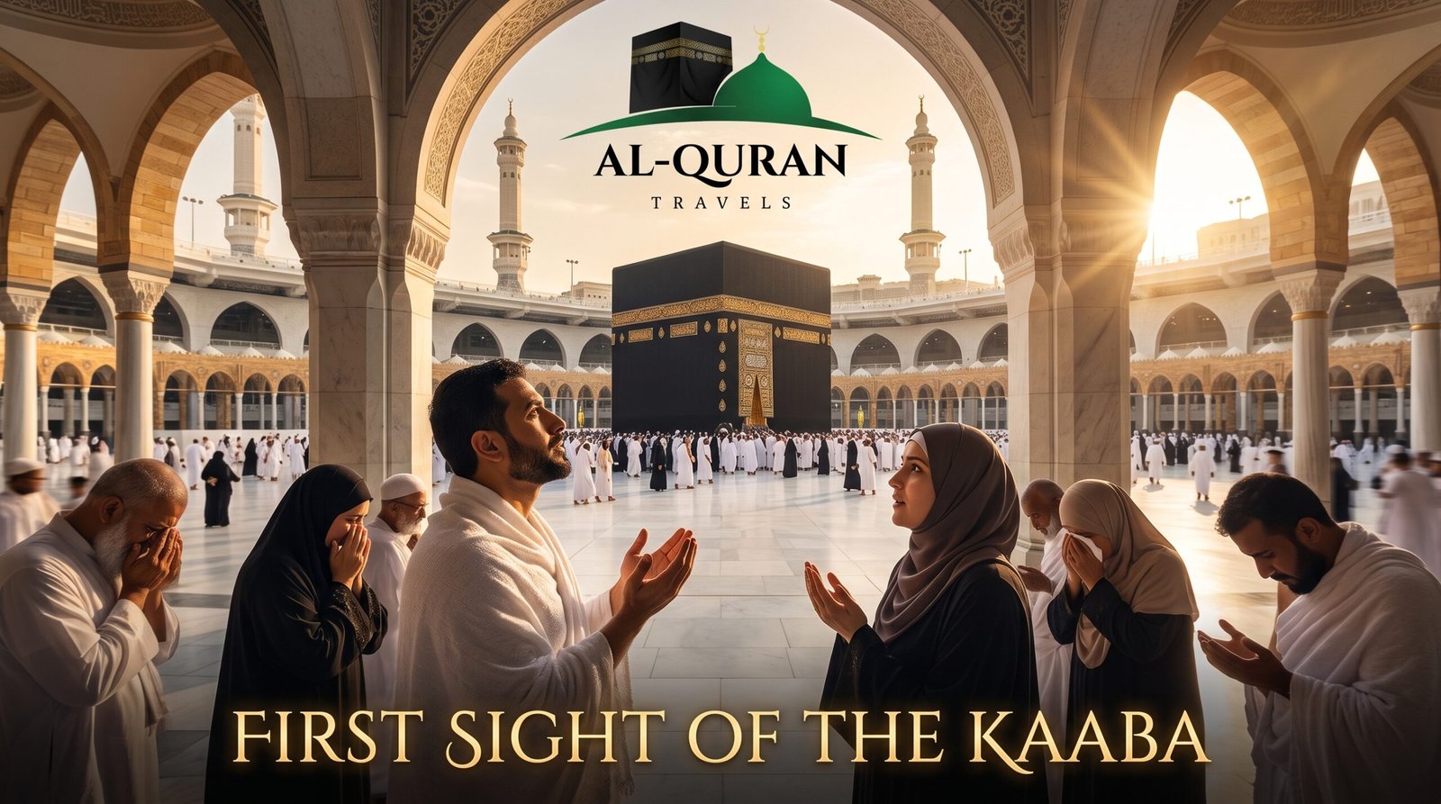 First Sight of the Kaaba With Al Quran Travels